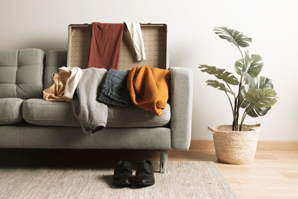 decluttering your new year goal, minimalism lifestyle, free your space and mind