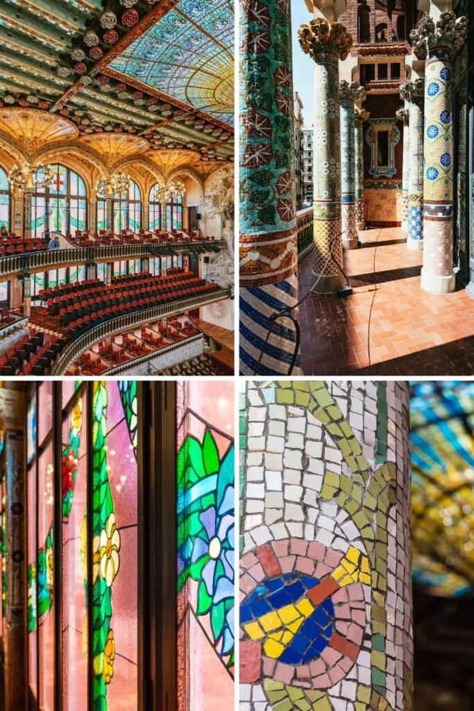palau de la musica catalana beautiful photo spots in barcelona
