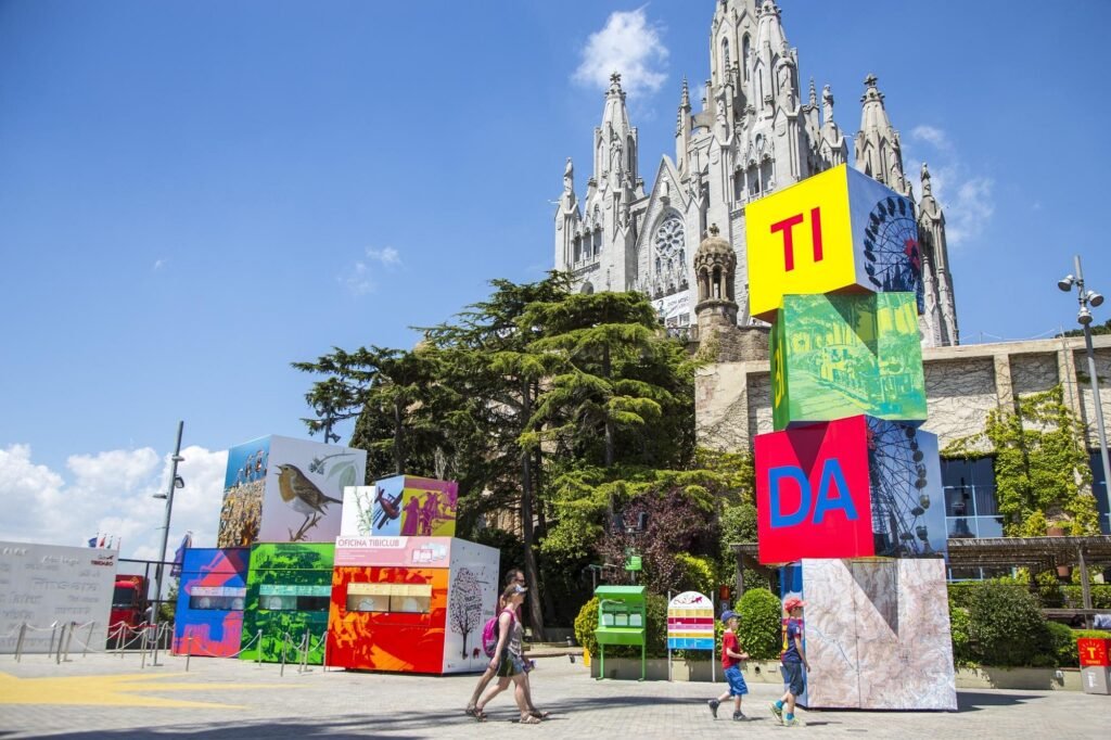 Tibidabo the most beautiful photo spots in barcelona 